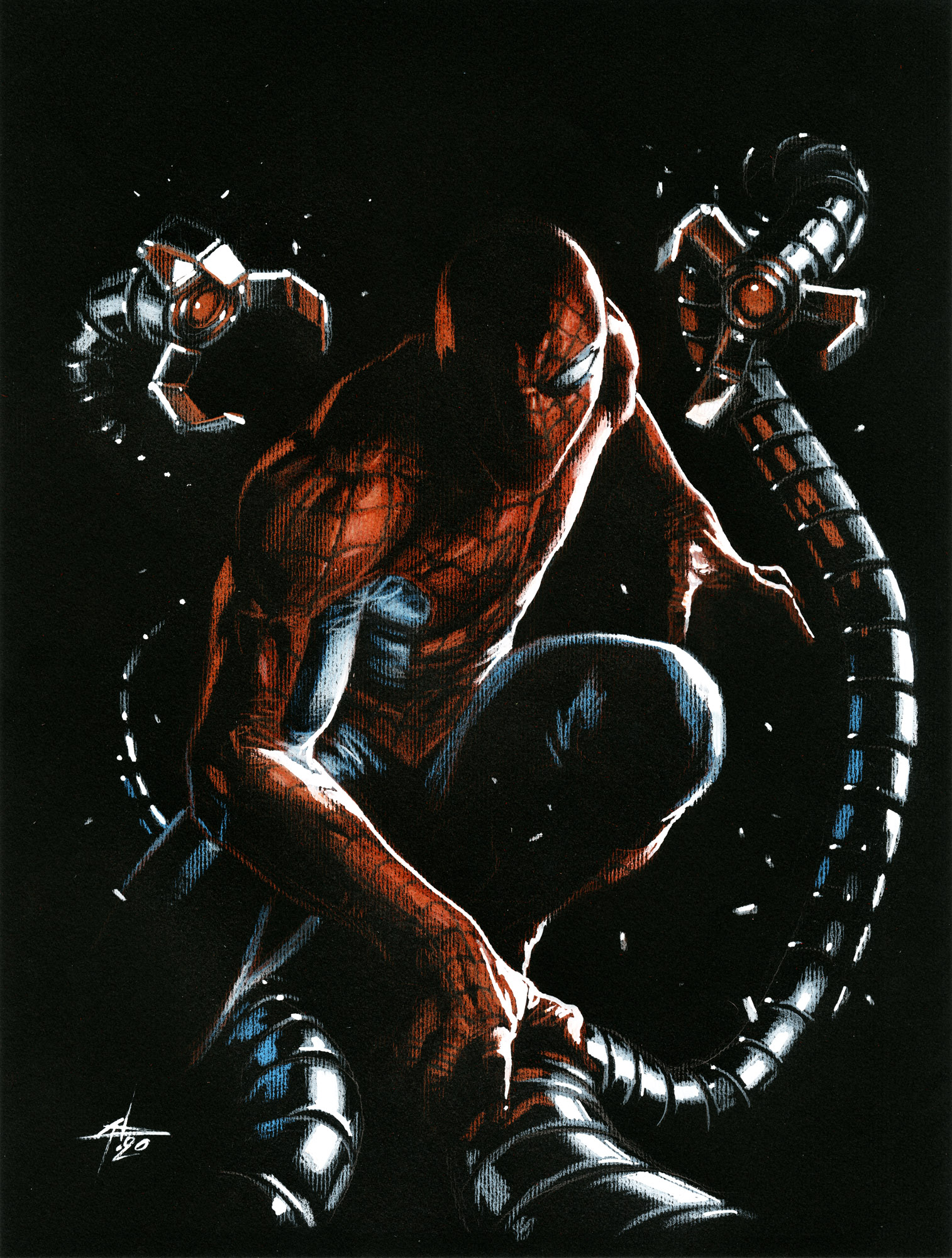 Spider-man black